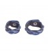Blauwe sjaal riempjes, scarvelets