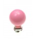 Roze parel clipoorbellen (1,4 cm)