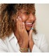 Goudkleurige minimalistische ring met een gele coating (16)