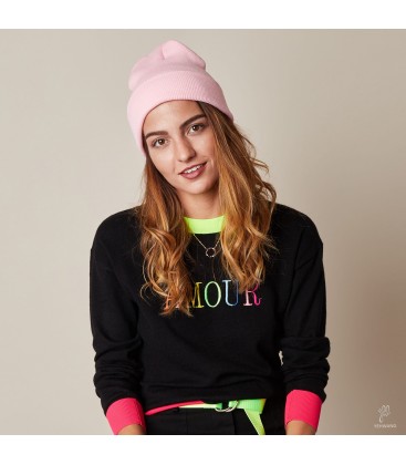 Mooie gele wintermuts (beanie)