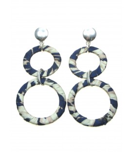 Mooie langwerpige ringen oorbellen van Wings Byou