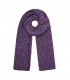 paarse warme winter sjaal