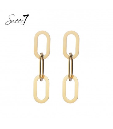 Goudkleurige oorhangers