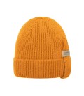 Gele warme beanie