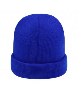 Mooie donkerblauwe wintermuts (beanie)