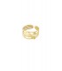 Luxe Goudkleurige Ring met Bedeltjes - Must-have Mode Accessoire