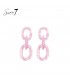 Stijlvolle Roze Oorhangers - Must-have Mode Accessoire