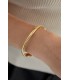 Goudkleurige bangle armband