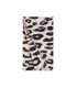 Camel kleurige sjaal met print