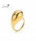 Goudkleurige ring
