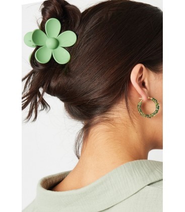 Haarklem bloem Fuchsia roze