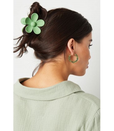 Haarklem bloem Fuchsia roze