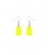 Oorbellen in neon groen beren